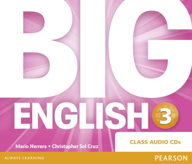 Book cover of: Big English 3 Class CD. By: Mario Herrera