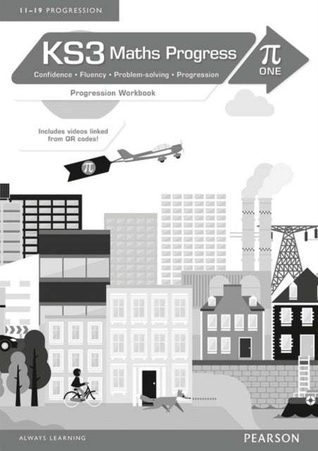 Book cover of: KS3 Maths Progress Progression Workbook Pi 1 (pack of 8)
