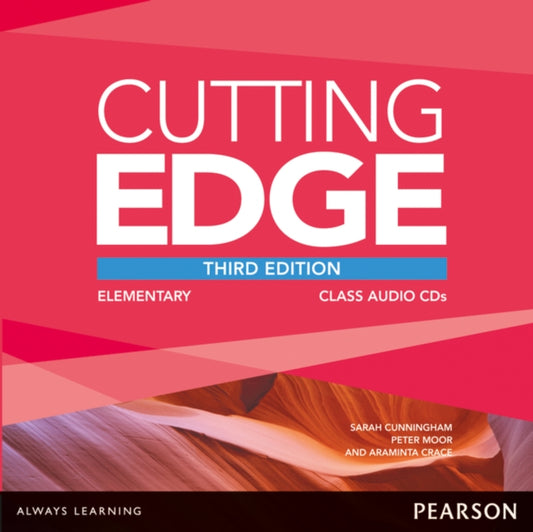 Book cover of: Cutting Edge 3rd Edition Elementary Class CD. By: Sarah Cunningham