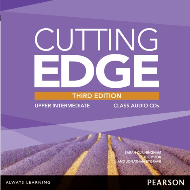 Book cover of: Cutting Edge 3rd Edition Upper Intermediate Class CD. By: Sarah Cunningham