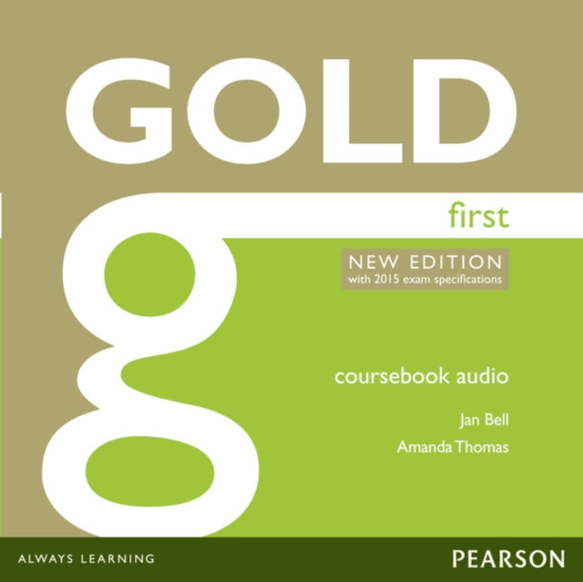 Book cover of: Gold First New Edition Class Audio CDs. By: BELL