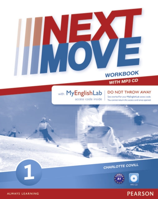 Book cover of: Next Move 1 MyEnglishLab & Workbook Benelux Pack. By: Charlotte Covill
