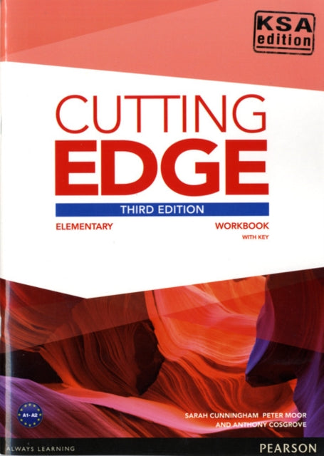 Book cover of: Cutting Edge 3rd edition KSA Elementary Workbook