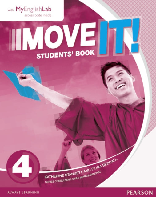 Book cover of: Move It! 4 Students' Book & MyEnglishLab Pack. By: Katherine Stannett