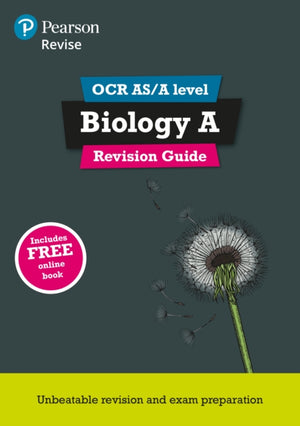 Pearson REVISE OCR AS/A Level Biology Revision Guide inc online edition - for 2026, 2027 exams