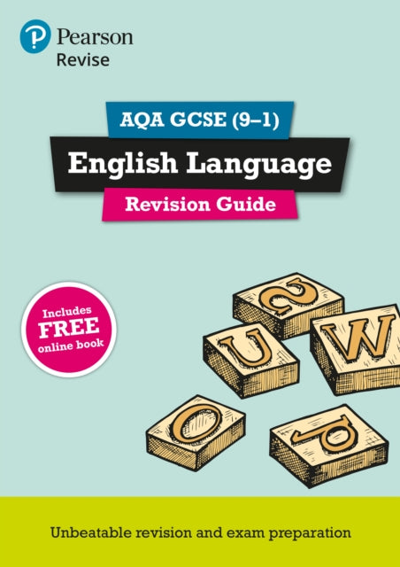 Book cover of: Pearson REVISE AQA GCSE English Language Revision Guide incl. online revision - for 2026, 2027 exams. By: Harry Smith