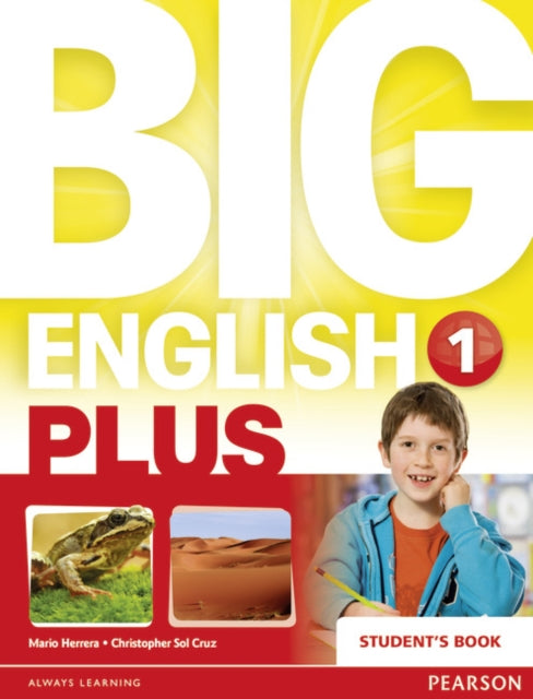 Book cover of: Big English Plus American Edition 1 Student's Book. By: Mario Herrera