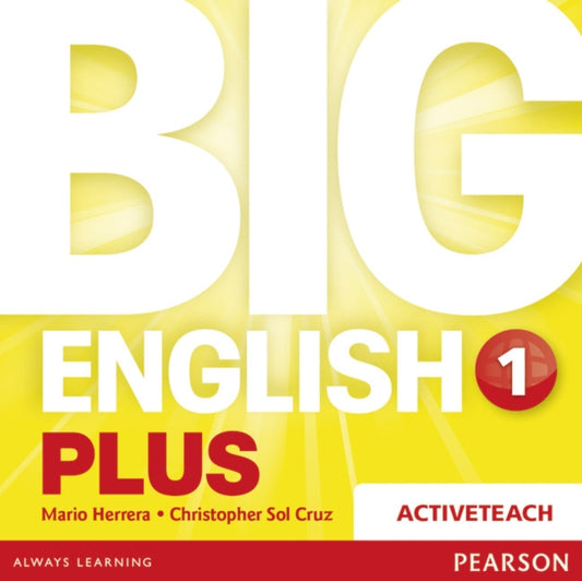 Book cover of: Big English Plus American Edition 1 Active Teach CD. By: Mario Herrera