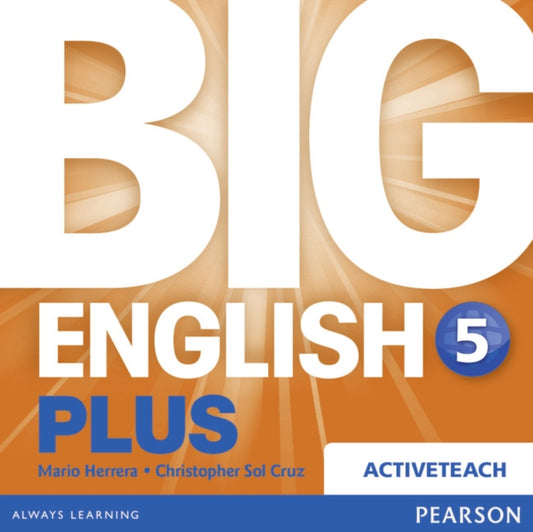 Book cover of: Big English Plus American Edition 5 Active Teach CD. By: Mario Herrera
