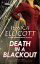 Book cover of: Death in a Blackout. By: Jessica Ellicott