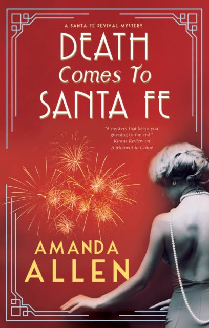 Book cover of: Death Comes to Santa Fe. By: Amanda Allen