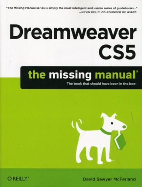 Book cover of: Dreamweaver CS5: The Missing Manual. By: David Sawyer McFarland