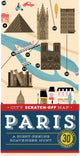 Book cover of: City Scratch-off Map: Paris. By: Christina Henry de Tessan
