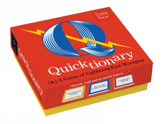 Book cover of: Quicktionary. By: Forrest-Pruzan Creative Staff