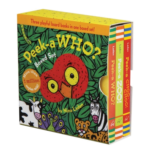 Book cover of: Peek-a Who? Boxed Set. By: Nina Laden