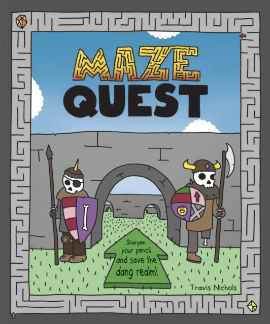 Book cover of: Maze Quest. By: Travis Nichols