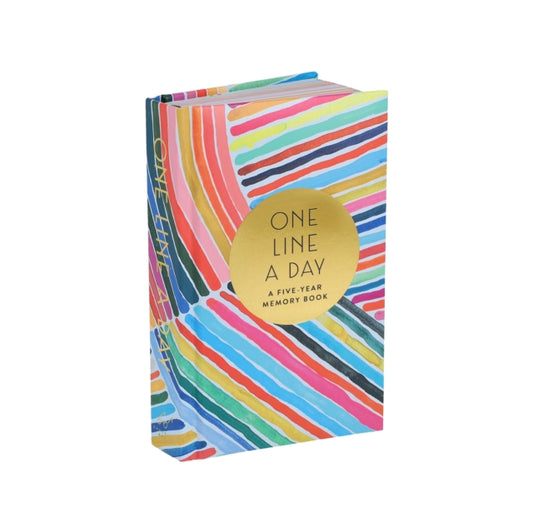 Rainbow One Line a Day, A Five-Year Memory Book 9781452174808 Kindah Khalidy