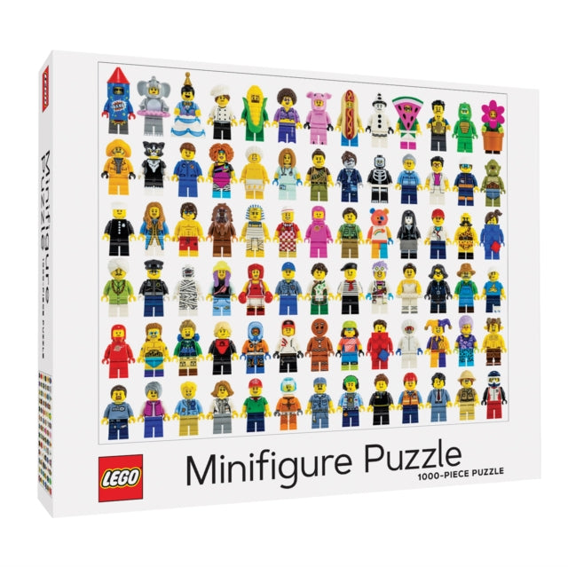 LEGO® Minifigure 1000-Piece Puzzle 9781452182278 LEGO