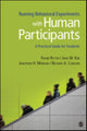 Book cover of: Running Behavioral Studies With Human Participants. By: Frank E. Ritter