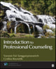 Book cover of: Introduction to Professional Counseling. By: Varunee Faii Sangganjanavanich