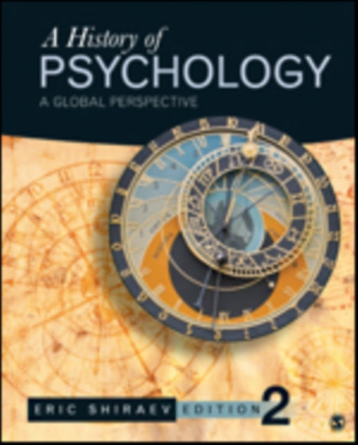 Book cover of: History of Psychology. By: Eric B. Shiraev
