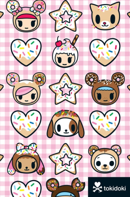 Book cover of: tokidoki Donutella Flexi Journal. By: Tokidoki