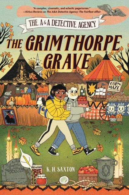 Book cover of: A&A Detective Agency: The Grimthorpe Grave