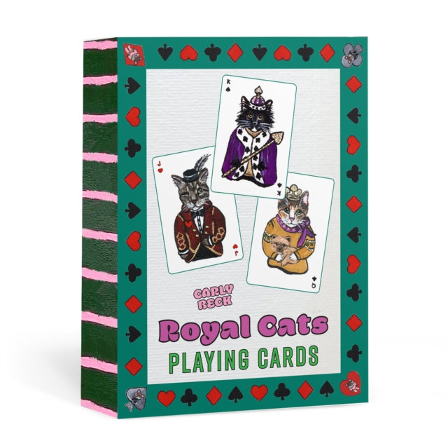 Book cover of: Royal Cats Playing Cards