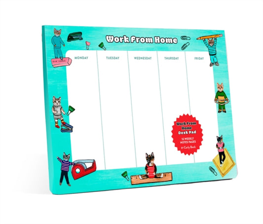 Book cover of: Work from Home Desk Pad