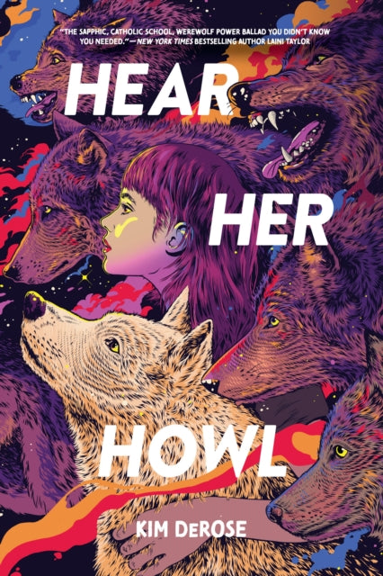 Book cover of: Hear Her Howl. By: DEROSE, KIM