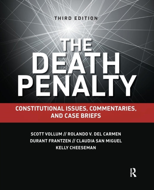 Book cover of: Death Penalty. By: Scott Vollum