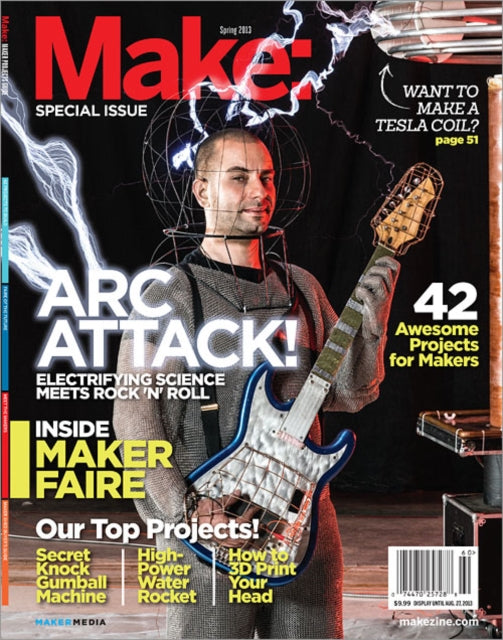 Book cover of: Make - Maker Projects Guide. By: Mark Frauenfelder