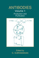 Book cover of: Antibodies. By: G. Subramanian