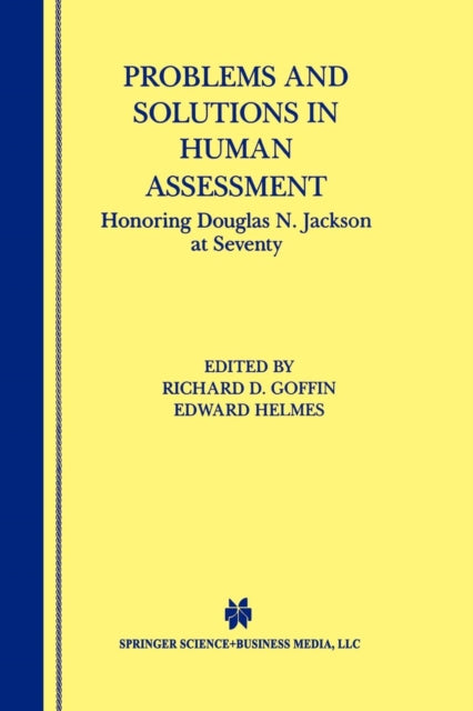 Book cover of: Problems and Solutions in Human Assessment. By: Richard D. Goffin