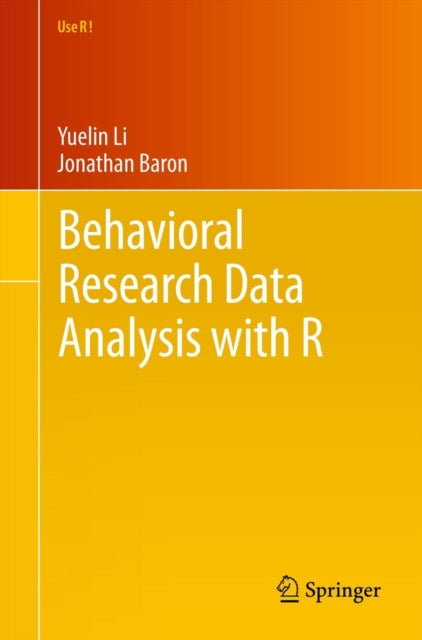Book cover of: Behavioral Research Data Analysis with R