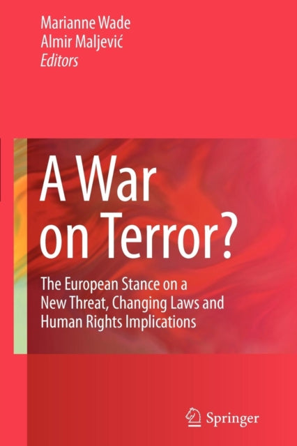 Book cover of: War on Terror?. By: Marianne Wade