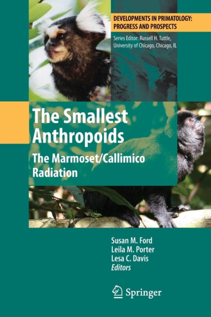 Book cover of: Smallest Anthropoids. By: Susan M. Ford