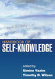 Book cover of: Handbook of Self-Knowledge. By: Simine Vazire