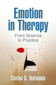 Book cover of: Emotion in Therapy. By: Stefan G. Hofmann