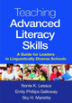 Book cover of: Teaching Advanced Literacy Skills. By: Nonie K. Lesaux