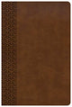 CSB Everyday Study Bible, British Tan LeatherTouch