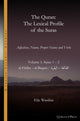 Book cover of: Quran. The Lexical Profile of the Suras. By: Elie Wardini