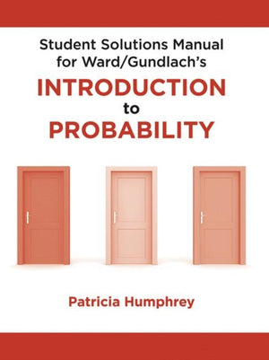 Student Solutions Manual for Introduction to Probability