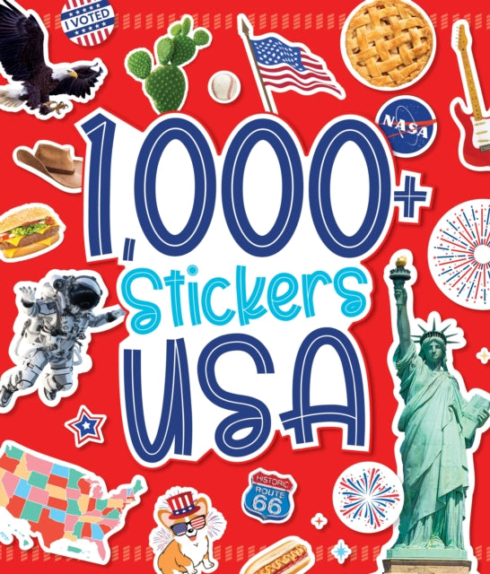 Book cover of: 1,000 Stickers: USA