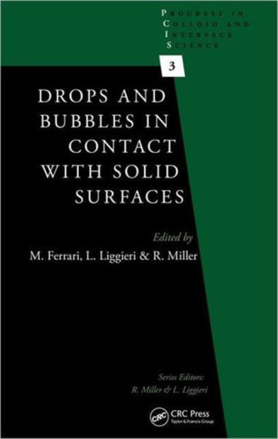 Book cover of: Drops and Bubbles in Contact with Solid Surfaces