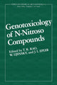 Book cover of: Genotoxicology of N-Nitroso Compounds. By: Frederick J.de Serres