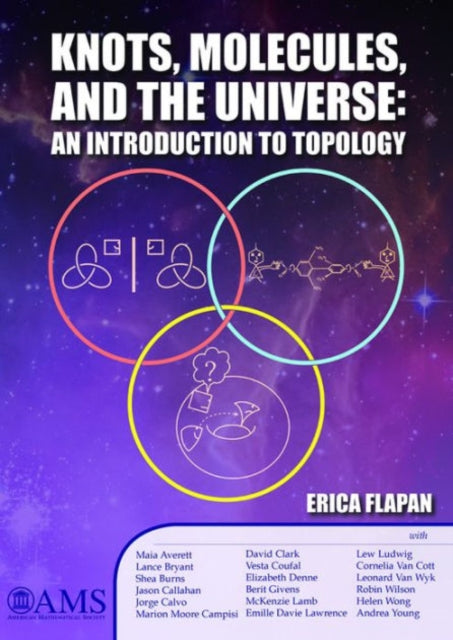 Book cover of: Knots, Molecules, and the Universe. By: Erica Flapan