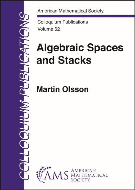 Book cover of: Algebraic Spaces and Stacks