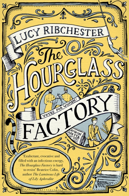 Book cover of: Hourglass Factory. By: Lucy Ribchester