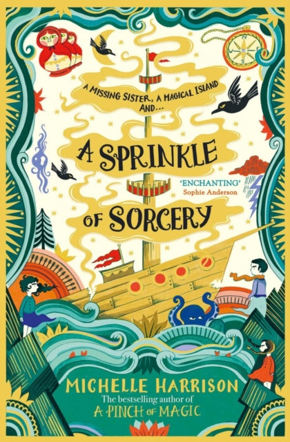 Book cover of: Sprinkle of Sorcery. By: Michelle Harrison